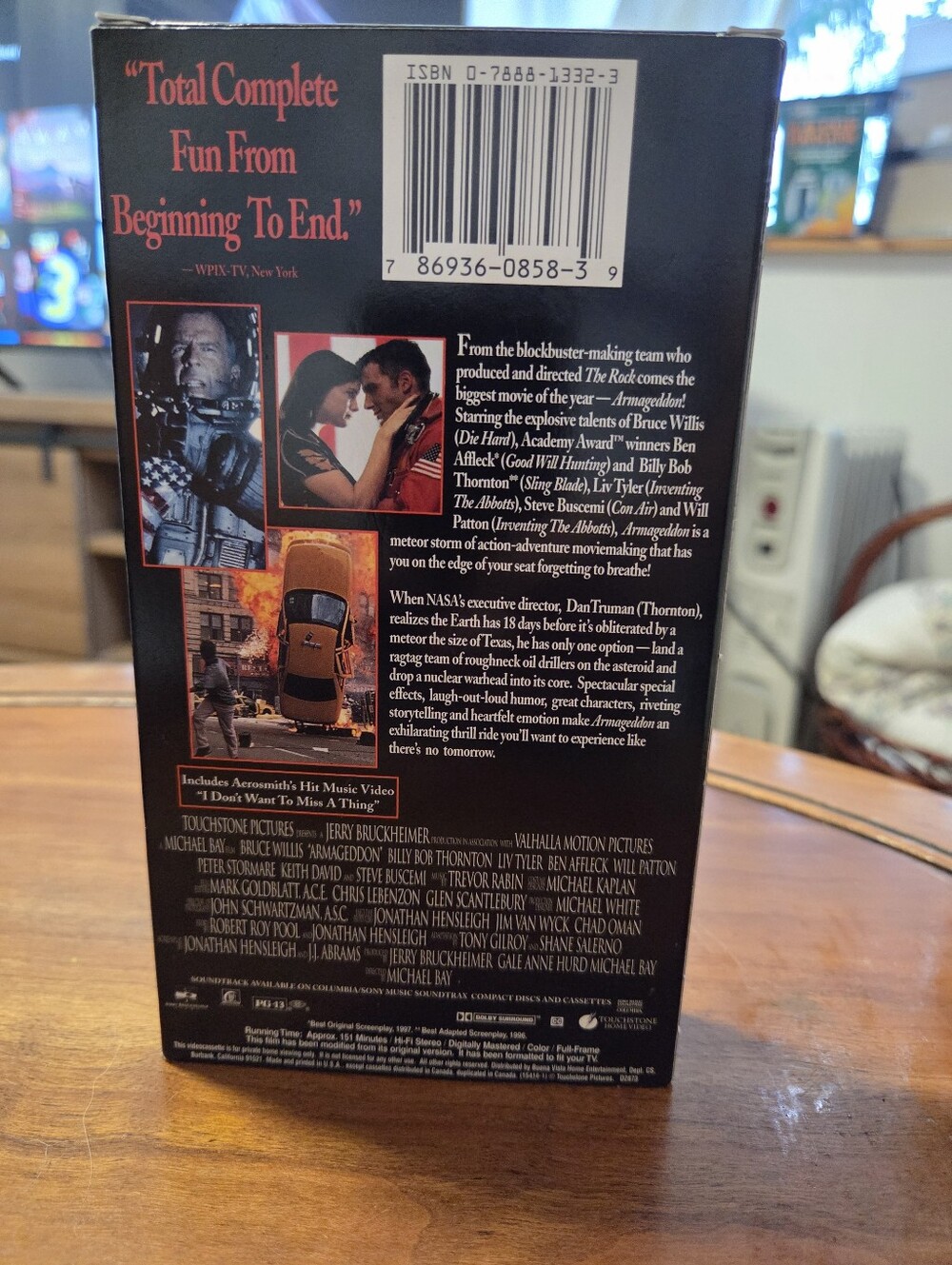 Armageddon VHS - Picture 2 of 4